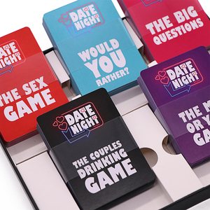 ผู้ผลิตเกมการ์ดปาร์ตี้พิมพ์ลายตามสั่งคุณภาพสูง เกมท้าทายคำถาม เกมดื่ม เกมกระดานสำหรับผู้ใหญ่ พร้อมซองใส่การ์ด - Product Image 3