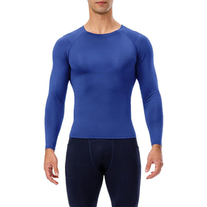 Camiseta de Compresión Talla Estadounidense 90% Poliéster con Logotipo Personalizado, Camiseta Deportiva para Entrenamiento de Baloncesto, Fútbol, Ropa Deportiva para Gimnasio - Product Image 1