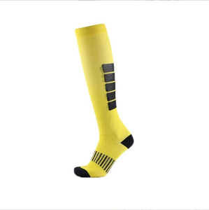 Breathable Sweat Boys Girls Sport Soccer Football Plain Long <b>Socks</b> Over Knee Cotton/<b>Polyester</b> <b>Socks</b> Non slip Knee Soccer <b>Socks</b> - Product Image 4