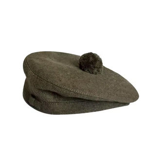 Chapeau Balmoral National Glengarry Écossais, Nouveau Design, Tissu Uni, Logo Personnalisé, Service OEM, Prix de Gros - Product Image 2