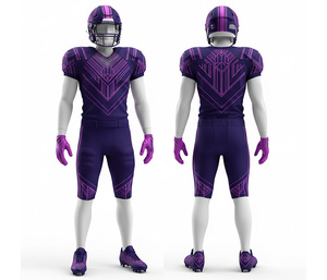 <b>Bulk</b> Wholesale American Football Sublimated Jerseys Custom Team Wear Team Football Kit | Breathable Polyester Sportswear - Product Image 2