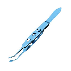 Pinzas Quirúrgicas Hosanna de Acero Inoxidable para Glándulas de Meibomio, Pinzas para Voltear Párpados, Reutilizables, Certificación CE, Instrumento de Clase I - Product Image 1