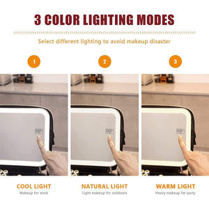 <b>Custom</b> Printed Natural Jute Cosmetic Bag Eco Friendly Makeup Organizer - Product Image 3