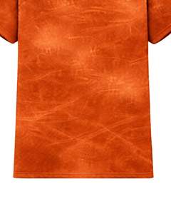 Camiseta Personalizada con Tinte Naranja Hielo para Hombre, Cuello Redondo, Manga Corta, Algodón, Estilo Casual Urbano, Lavado Vintage, OEM, Venta al por Mayor - Product Image 6