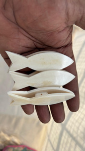 Handcrafted Bone Tatting Shuttle Natural Smooth Finish Traditional Lace Making Tool Vintage Style Navette - Product Image 2