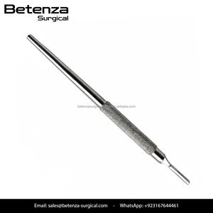 ด้ามมีดผ่าตัดไมโครเบลด รุ่นที่ 3 แบบปลายมน ทำจากสแตนเลสเกรดพรีเมียม สำหรับการผ่าตัดทั่วไป - Product Image 4