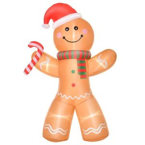 Christmas Snowman <b>Inflatable</b> Outdoor Holiday Yard Decorations Festive Christmas Decor for Your Home or <b>Garden</b> - Product Image 3