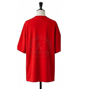 T-shirt unisexe à épaules tombantes, coupe ample personnalisée, style urbain, fournisseur de vêtements en gros, t-shirt unisexe oversize d'été - Product Image 3