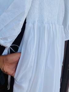 เสื้อผู้หญิง/เด็กผู้หญิง คอวี แขนยาว พิมพ์ลาย ผ้าฝ้าย/เรยอน ความยาวระดับเข่า สไตล์โบฮีเมียน ลำลอง ใส่ได้ทุกวัน แฟชั่นฤดูร้อน ขายส่งจำนวนมาก - Product Image 5