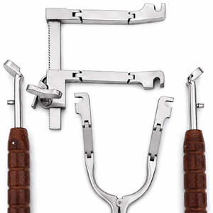 Juego de Retractores Cervicales Caspar Profesionales con Cuchillas Intercambiables, Instrumentos Quirúrgicos para Columna Vertebral, Acero Inoxidable Alemán - Product Image 6