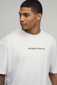 oversized streetwear <b>tshirt</b> men boxy fit drop shoulder loose fit heavy cotton <b>tshirt</b> bulk wholesale supplier - Product Image 3