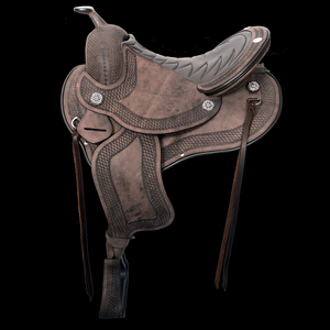 Nouvelle Selle d'Équitation Anglaise Style Western pour Chevaux de Course, Selle Sans Arceau avec Service OEM ODM - Product Image 5