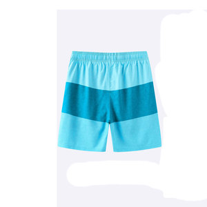 Short de bain pour homme imperméable style urbain tendance, motif uni, respirant - Product Image 6