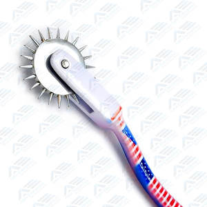 1 cabeza redonda para pruebas sensoriales y nerviosas Bandera americana Wartenberg Neuro Pinwheel Acero inoxidable por Apto Enterprises - Product Image 6