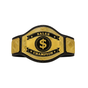 Ceinture de champion personnalisée, trophée de récompense sur mesure, ceinture sportive de haute qualité avec symbole du dollar, cadeau de reconnaissance unique - Product Image 1