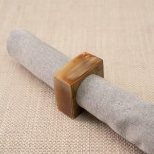 Porte-serviettes en corne naturelle de qualité supérieure, vaisselle classique pour le camping, décoration de table, décoration intérieure, écologique, durable, meilleur prix - Product Image 4