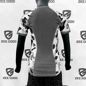 Custom Jiu Jitsu Gi No Short Shorts Sleeve None-Slip Jiu Jitsu Rashguard Bjj Mma Rash Guard for Women Men Custom Logo - Product Image 6