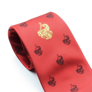 Corbata Masónica de Algodón y Poliéster 100% al por Mayor, Novedad 2025, Regalia Masónica, Corbata Masónica para Francmasones, Servicio OEM - Product Image 2