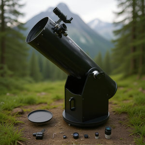 Telescopio Reflector Dobsoniano de 10 Pulgadas con Gran Apertura y Base Sólida Portátil - Product Image 3