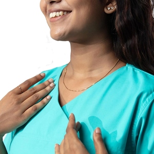 Ensembles d'uniformes médicaux personnalisés OEM de haute qualité, couleur unie, respirants, séchage rapide, en coton tricoté, design streetwear unisexe - Product Image 3