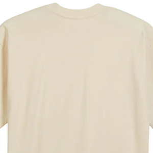 เสื้อยืดโอเวอร์ไซส์ทรงบ็อกซี่ สีธรรมชาติ ผ้าฝ้ายพรีเมียม ทรงหลวม แขนสั้น สไตล์ลำลอง สตรีทแวร์ เสื้อเปล่า สำหรับงานสั่งทำ - Product Image 4