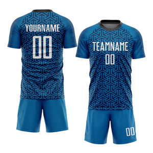 Uniforme de Fútbol Personalizado de Alta Calidad para Hombre, Conjunto Completo, Camisetas Transpirables de Manga Corta para Equipos de Fútbol Adultos - Product Image 1
