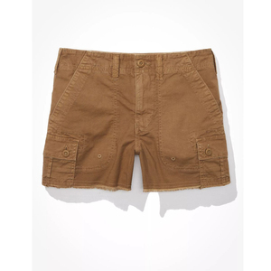 Shorts de Mezclilla para Mujer, Color Marrón, Sexy, Transpirables, con Bolsillos con Botones, Casuales, de Alta Calidad, de Pakistán, Servicio OEM - Product Image 4