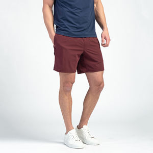 Pantalones Cortos Bermuda para Hombre, Color Sólido, Ecológicos, de Secado Rápido, Cintura Elástica, Estilo Casual, Corte Medio, Tejido de Poliéster, Estilo Deportivo - Product Image 5