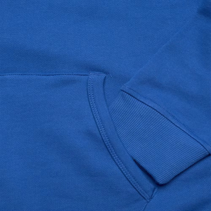 เสื้อสเวตเชิ้ตมีฮู้ดสีน้ำเงินกรมท่าสำหรับผู้ชาย ทรงปกติ สวมใส่สบาย แขนยาว ผ้าถัก เหมาะสำหรับฤดูใบไม้ร่วง สีพื้น ดีไซน์มีกระเป๋า - Product Image 6