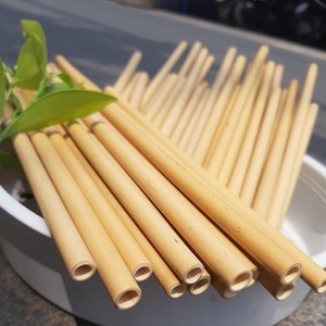 Pajitas de bambú ecológico/pajitas de bambú de 100% bambú natural hechas en Vietnam - Product Image 3
