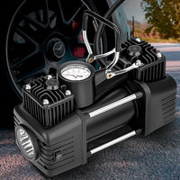 Pompa udara listrik 12V portabel dengan 5hp DC kendaraan Motor catu daya darurat khusus untuk penggunaan mobil