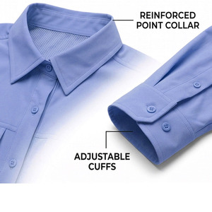 Protection solaire pour chemise de pêche pour femmes, logo personnalisé, 100% polyester, protection UV, manches longues, design de randonnée - Product Image 4