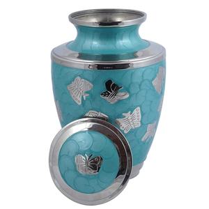 <b>Large</b> Size Butterflies Adult Cremation Urn for Ashes Modern Style Premium Quality Funeral Burial Keepsake Memorial Ashes <b>Jars</b> - Product Image 4