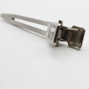Pinzas de Metal Tipo Pico de Pato para Peluquería, Pinzas de Cocodrilo para Extensiones de Cabello, Acero Inoxidable, Herramientas de Estilismo Profesional - Product Image 4