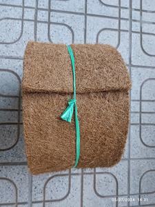 5m Half Circle Coir Fiber <b>Mats</b> for Bell Tents Mould Design Recycled Reversible & Washable Handmade for Travel & Camping - Product Image 1