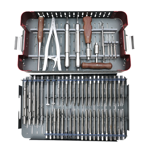 Kit de retrait de vis orthopédiques manuel 56 pièces en acier inoxydable, extracteur de fixateur interne certifié CE par Dentavex - Product Image 5