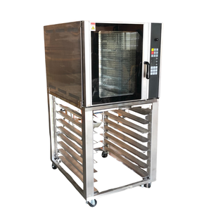 Four à convection industriel à 6 plateaux de 40x60 cm, panneau numérique, pour produits surgelés et pré-cuits, utilisé dans les chaînes de restaurants - Product Image 3