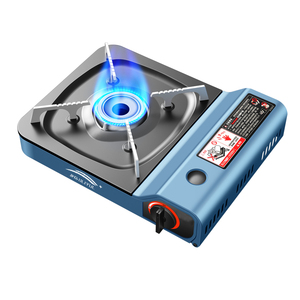 Estufa de Camping Portátil para Exteriores, Resistente al Viento, con Tanque de Gas, Estufa de Gas Comercial con Encendido Magnético - Product Image 1