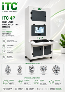 Machine de découpe au laser à fibre automatique 5 axes pour diamants de forme fantaisie, avec moteur servo Fuji, découpe précise et exacte de diamants en format DXF - Product Image 6