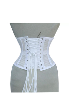 Corset de qualité supérieure pour femmes, à lacets, motif floral, écologique, à maintien ferme, avec logo sur la taille, prix de gros au Pakistan - Product Image 4