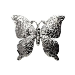 Les anneaux de serviette en métal papillon les plus vendus, au design luxueux, ajoutent une touche professionnelle et d'une qualité restaurant à la table familiale. - Product Image 5