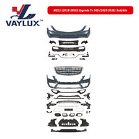 Kits de pare-chocs avant/arrière, accessoires, pièces automobiles W222 2018-2020, mise à niveau vers S63 2018-2020, kit carrosserie, ajustement universel