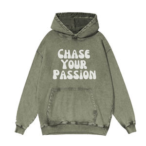 Sweats à capuche oversize pour hommes de haute qualité, coupe ample, style streetwear, en vente - Product Image 3