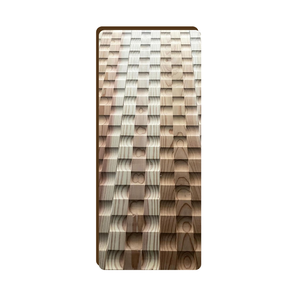 Revestimiento de Paredes Moderno y Clásico, Paneles de Madera Maciza Insonorizantes para Interiores, Solución Decorativa para el Hogar - Product Image 1