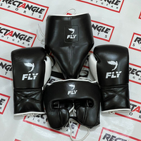 Ensemble d'entraînement et de sparring Fly neuf, sur mesure, en cuir professionnel, dernier modèle, ensemble de boxe Fly super confortable, ensemble de kickboxing Fly