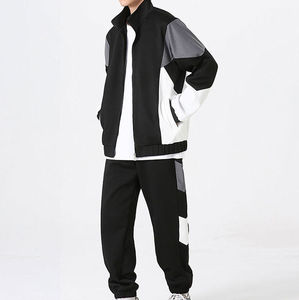 Conjuntos Deportivos de 2 Piezas para Hombre, Moda Primavera-Otoño, Chaquetas con Cuello Alto, Pantalones, Estilo Casual, Conjuntos Deportivos para Hombre - Product Image 4