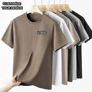 Athletic Active Wear Slim Fit Men's T-shirts Curve Workout Fitness Sportswear Gym Training <b>Tshirt</b> - Product Image 2