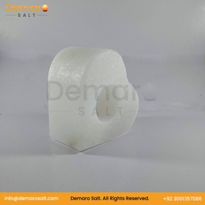 ที่ใส่เทียนเกลือหิมาลายันรูปหัวใจ,เทียนทีไลท์แบบขี้ผึ้งถั่วเหลืองเกลือหินขาวคริสตัลธรรมชาติขายส่งตามสั่ง - Product Image 5