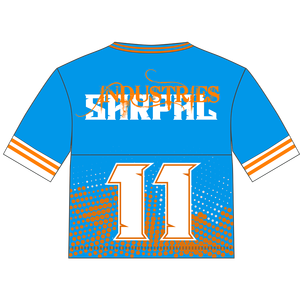 Camiseta Deportiva Unisex con Cuello en V, Malla Transpirable Ecológica, Diseño de Alto Rendimiento, Personalizable con Serigrafía - Product Image 5