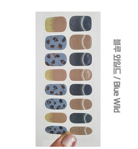 Pegatinas Magnéticas para Uñas de Origen Coreano, Adhesivos de Gel para Uñas con Efecto Voluminizador, Resistentes al Agua, Estilo Coreano, Tiras de Gel Suave de Larga Duración - Product Image 1